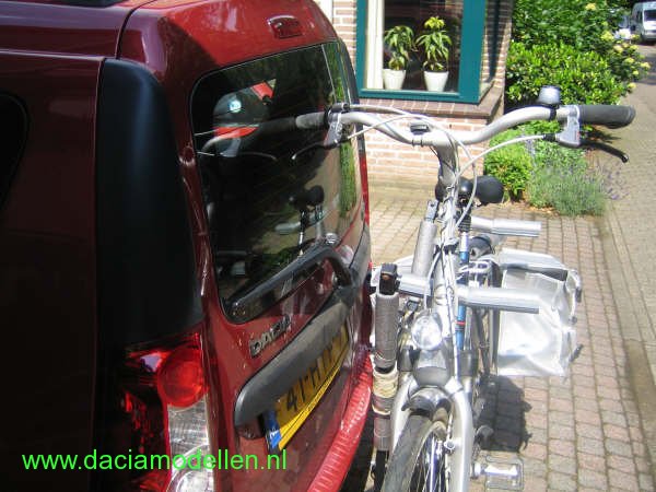 Achter-ruit versus fietsendrager