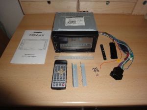 2 din autoradio van het duitse merk XOMAX