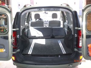 dacia logan mcv laadvloer maken
