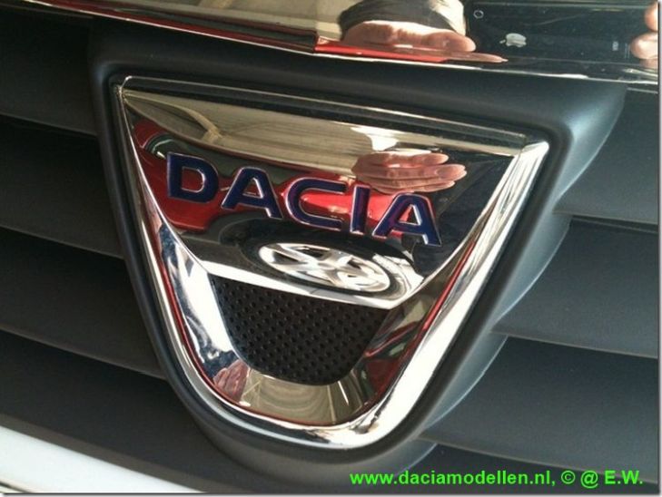 Logo wijziging bij Dacia