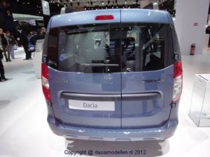 Dacia Dokker Autosalon Parijs