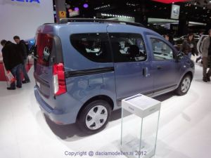 Dacia Dokker Autosalon Parijs