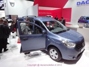 Dacia Dokker Autosalon Parijs