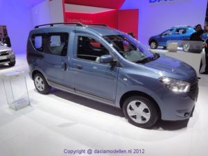 Dacia Dokker Autosalon Parijs