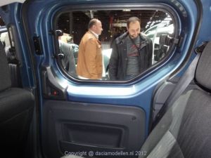 Dacia Dokker Autosalon Parijs