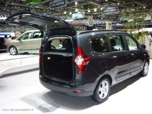De Dacia Lodgy op het Autosalon van Genéve