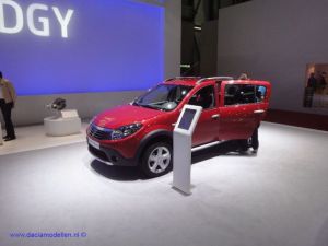 daciamodellen op de beurs in geneve