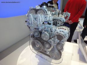 de 1,2 liter turbo motor voor de dacia lodgy