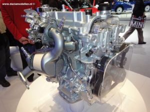 de 1,2 liter turbo motor voor de dacia lodgy