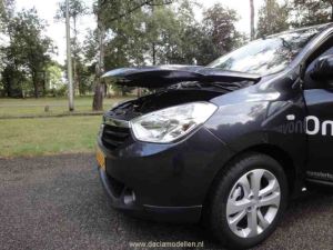 De motorkap is voorzien van een gasdemper