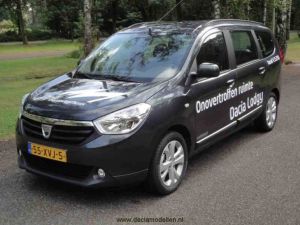 De Dacia Lodgy voor de rijtest