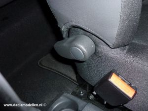 Stoelverstelling Dacia Lodgy