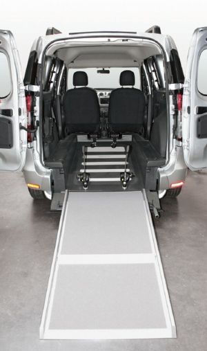 Rolstoel in een Dacia