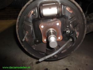 Trommelremmen van de Dacia