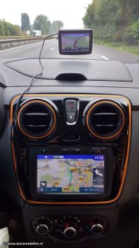 Twee navigatiesystemen