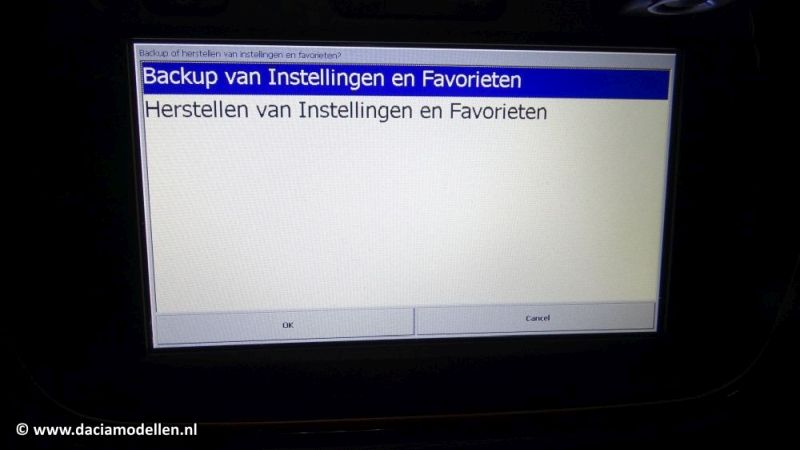 Instellingen in het MediaNAV systeem