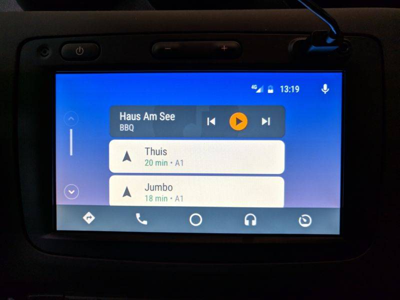 Android Auto beschikbaar voor Dacia