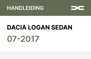 Dacia Logan Sedan 2017