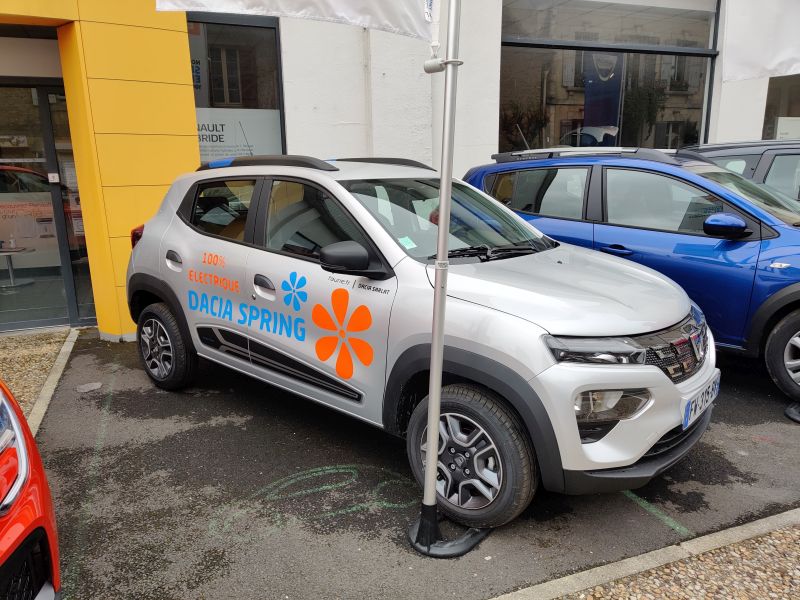 De Dacia Spring in het wild