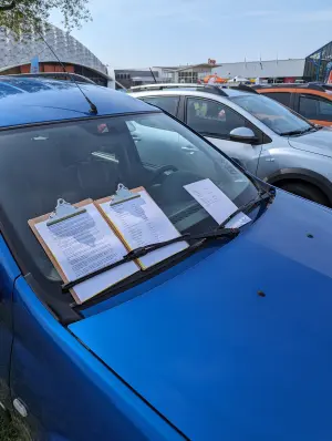 Daciast tijdens EMWalhalla